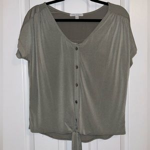 Green Envelope Dusty Green Top